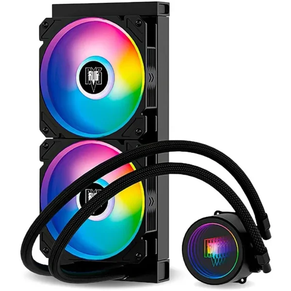 Water Cooler 240mm Intel ou AMD Led RGB TDP 250W G-VR240 Fenrir Revenger