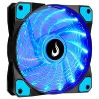 Ventoinha Rise Mode Wind W1, 120mm, LED Azul, Preto - RM-WN-01-BB -NAC