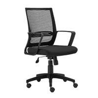 Cadeira De Escritório Giratória Stay Encosto Preto -NAC