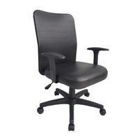 Cadeira Design Office, Linha Calábria, Para Escritório E Home Office, Preto -NAC