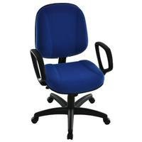 Cadeira Design Office Móveis, Até 120 Kg, Sem Braços, Linha Classic - Azul -NAC