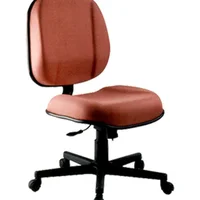 Cadeira Design Office Móveis, Até 120 Kg, Sem Braços, Linha Classic - Vermelho -NAC