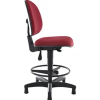 Cadeira Design Office Móveis Executiva Base Caixa Com Back System Linha Office Vermelho -NAC