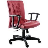 Cadeira Design Office Móveis, Vicenza, Até 120 Kg -Vermelho -NAC