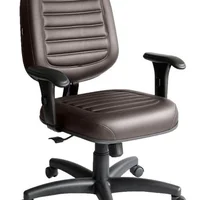 Cadeira Diretor Para Escritório Linha Blenda Marrom -NAC