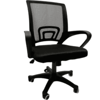 Cadeira Escritório Giratória Mesh Reclinável E Ajuste Altura -NAC