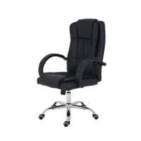 Cadeira Escritório Home Office Gamer Ergonômica Presidente Travel Preta -NAC