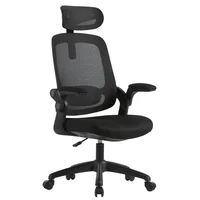 Cadeira Escritorio Elements Astra, Peso suportado 100kg, Preta -NAC