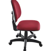 Cadeira Executiva Design Office Móveis, Linha Office, Base Giratória, até 120Kgs, Vermelho -NAC