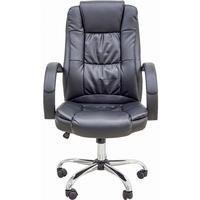 Cadeira FOX Office 300, de Escritorio, Presidente, Suporta 120kg, Preta -NAC