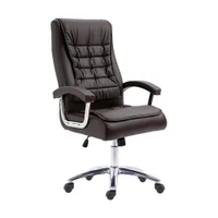 Cadeira Fratini California suporta ate 150 kg Com Revestimento Em Couro -NAC