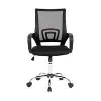 Cadeira Fratini Para Escritório Com Rodízios Manchester, suporta ate 120 kg -NAC