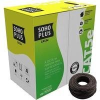 Caixa De Cabo De Rede CAT5e Furukawa Sohoplus, Utp 305mts, Utp Cor:preto -NAC
