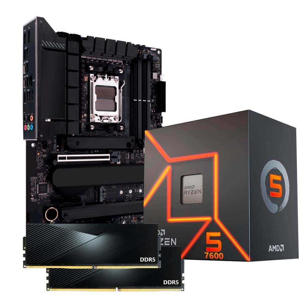 Kit Upgrade Neologic - Nli84722, AMD Ryzen 5 7600, Placa Mãe X670, 16GB DDR5 -NAC
