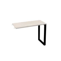 Mesa Complemento 90x45 Pandin P25tub - Nogueira/preto -NAC