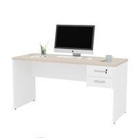 Mesa De Escritório 1.60x60 Com Gaveteiro Netmobil - Dubai/branco -NAC