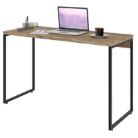 Mesa De Escritório Escrivaninha 120cm Dynamica Industrial C08 Carvalho -NAC