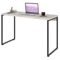 Mesa De Escritório Escrivaninha 120cm Industrial Snow -NAC