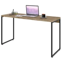 Mesa De Escritório Escrivaninha 135cm Dynamica Industrial C08 Carvalho -NAC