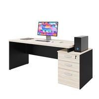 Mesa De Escritório Pedestal 3 Gav 1.90x70 Tpo 30mm - Dubai -NAC