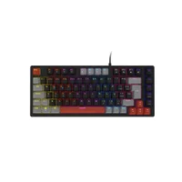 Teclado Mecanico 75% PCyes Kirin Black Vulcan - Switch Blue - LED Rainbow - Ptkr75bl -NAC