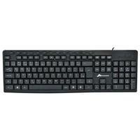 Teclado Monocron Office, 13 Teclas Multimídia, Plug and Play, ABNT2, Preto - Mn8260 -NAC