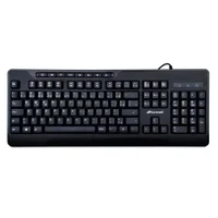 Teclado Multimídia Fortrek Olk101, USB 2.0, ABNT2, Preto - 75858 -NAC