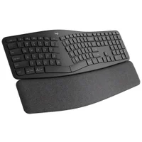 Teclado Sem Fio Logitech Ergo K860 C/ Descanso De Pulso – Multi Device - Bluetooth - Usb -NAC