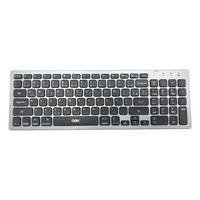 Teclado Sem Fio Oex Tc504, Bluetooth, ABNT2, Prime, Preto Com Prata -NAC