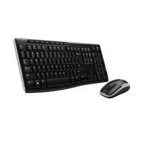 Teclado e Mouse Sem Fio Logitech MK270, ABNT2, Teclas de Mídia de Fácil Acesso, Conexão USB, Pilhas Inclusas - 920-004433 -NAC