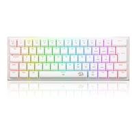 Teclado Mecânico Gamer Redragon Anivia, RGB, Switch Brown, Wired, ABNT2, Branco - K614W-RGB (PT-BROWN) -NAC