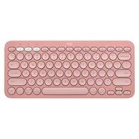 Teclado Sem Fio Logitech, Bluetooth e USB, Pebble Keys 2 K380s, Easy-Switch e Pilha Inclusa, Rosa - 920-011791 -NAC