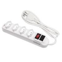 Filtro de Linha Intelbras 4 Tomadas, EPE 1004, Bivolt, Branco - 4824001 -NAC