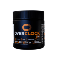 Bebida Gamer Overclock 2.0 Maior Performance Mental - Pêssego Com Tangerina -NAC