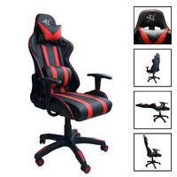 Cadeira Gamer BRX 702, Até 150Kg, Preto E Vermelha -NAC