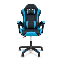 Cadeira Gamer Ergonômica Start Line Para Escritório Azul Azul -NAC