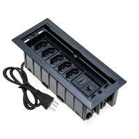 Caixa De Tomada Connect, 7 Blocos Embutir, 5 Tom 20a, 1 HDMI, 1 Rj45 Pt -NAC