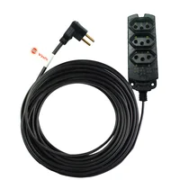 Extensão Elétrica 1.5 Metros. Fumê. 3t 2p+t 10a - Wirepro -NAC