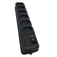 Filtro De Linha Gv Brasil, Bivolt, 6 Tomadas, Preto - Ftd.585 -NAC