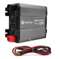 Inversor De Voltagem Techone Line 1200w Pico 600w Nominal 12v-110v -NAC