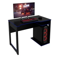 Mesa Gamer Para Computador Tecnomobili ME4161, Preto E Azul - ME4161.0002 -NAC