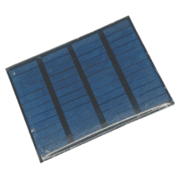 Mini Painel Placa Solar 12v 1.5w, Energia Fotovoltaica, Célula Para Micro Geração -NAC