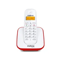 Telefone Sem Fio Digital Intelbras, Branco/Vermelho - TS 3110 -NAC