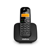 Telefone Sem Fio Intelbras Ts 3110 Com Identificador - Preto -NAC