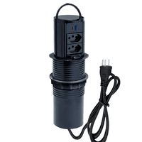 Torre De Tomada Totem Slim, Manual, Alça, 2 Tom, 20A, 2 USB 3.5 Pt -NAC