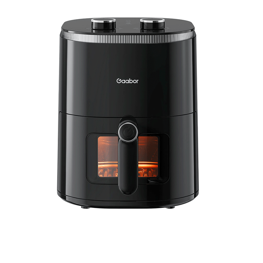 Fritadeira GAABOR 4,2L Preta, Painel analógico, Potência 1350W, 45M02A -NAC