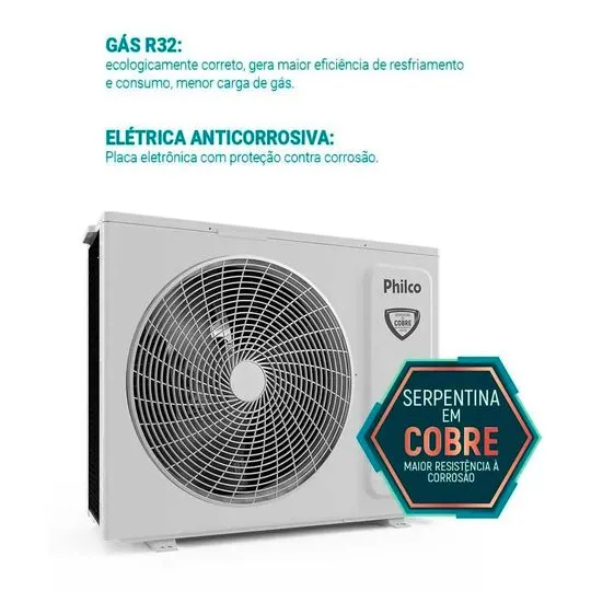 Ar Condicionado Inverter 12000 Btus Philco Frio 220V PAC12FB -NAC - Imagem 3
