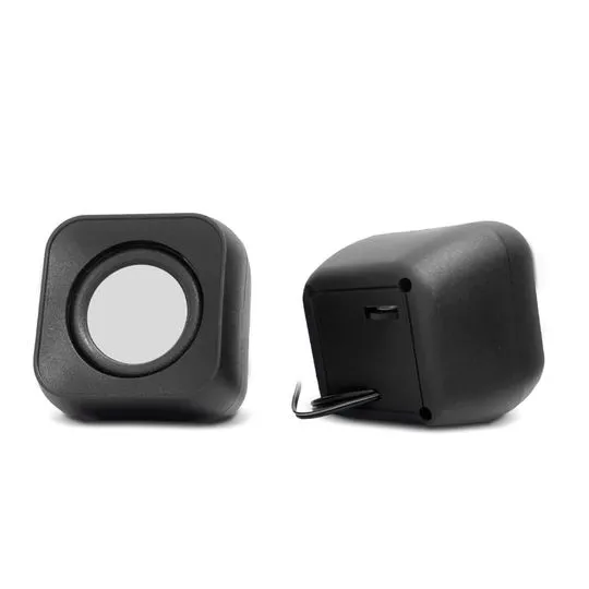 Caixa de Som USB Get Music 6W Preto -NAC - Imagem 3