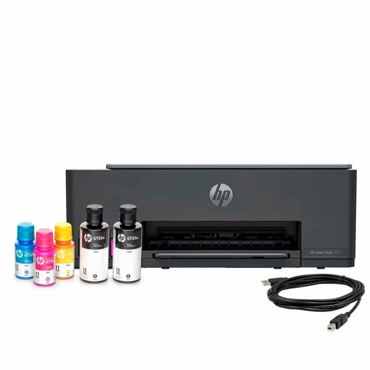 Impressora Multifuncional Colorida Tanque de Tinta HP Smart Tank 521, USB, Preto -NAC