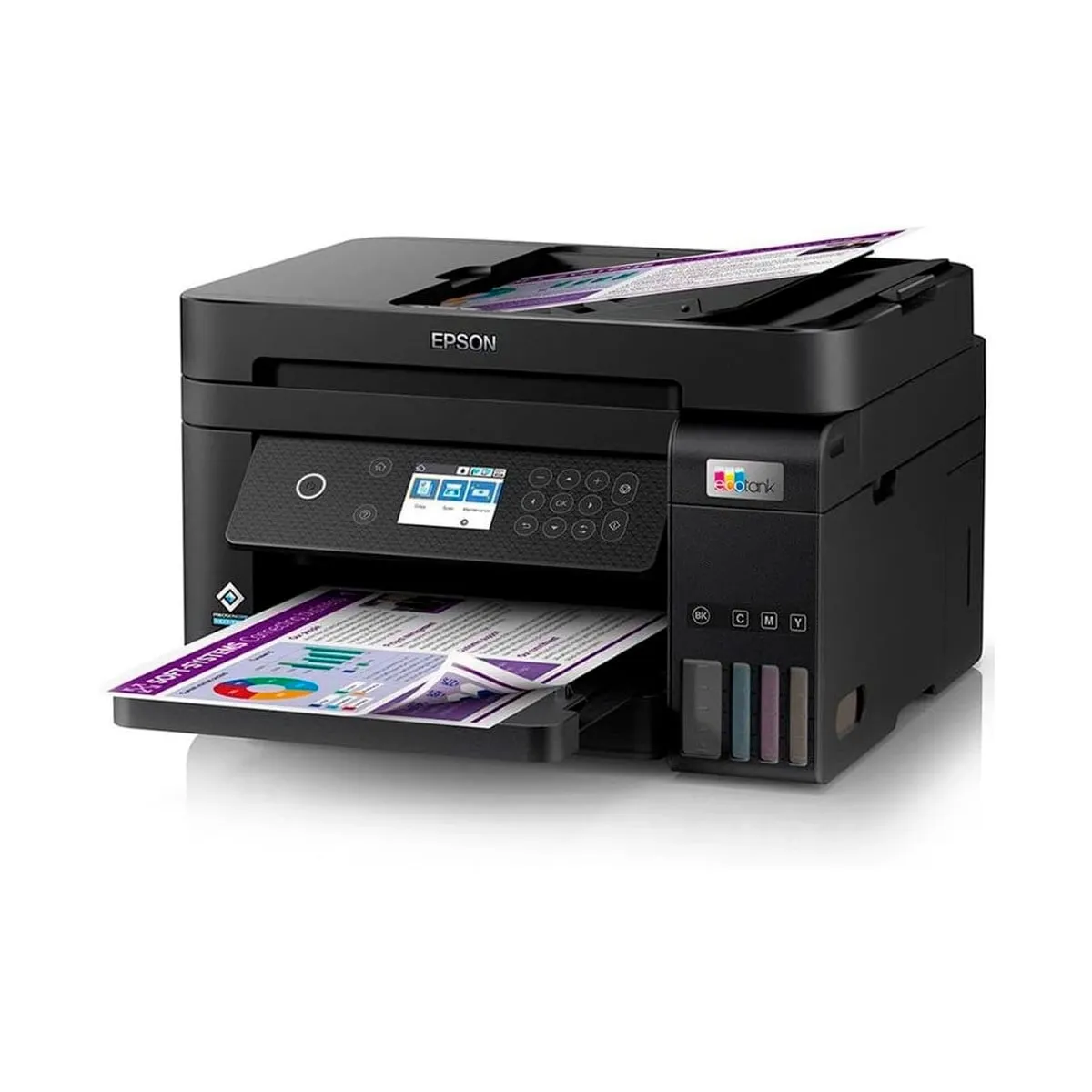 Impressora Multifuncional Tanque de Tinta 3 em 1 Epson EcoTank L6270, Wi-Fi, USB, Bivolt -NAC - Imagem 3